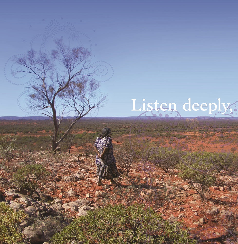 Listen Deeply, Let these Stories In | IAD Press | Australian Aboriginal Publisher & Book Shop