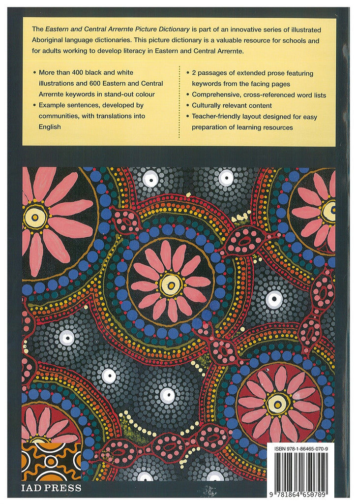 Eastern and Central Arrernte Picture Dictionary | IAD Press | Australian Aboriginal Publisher & Book Shop