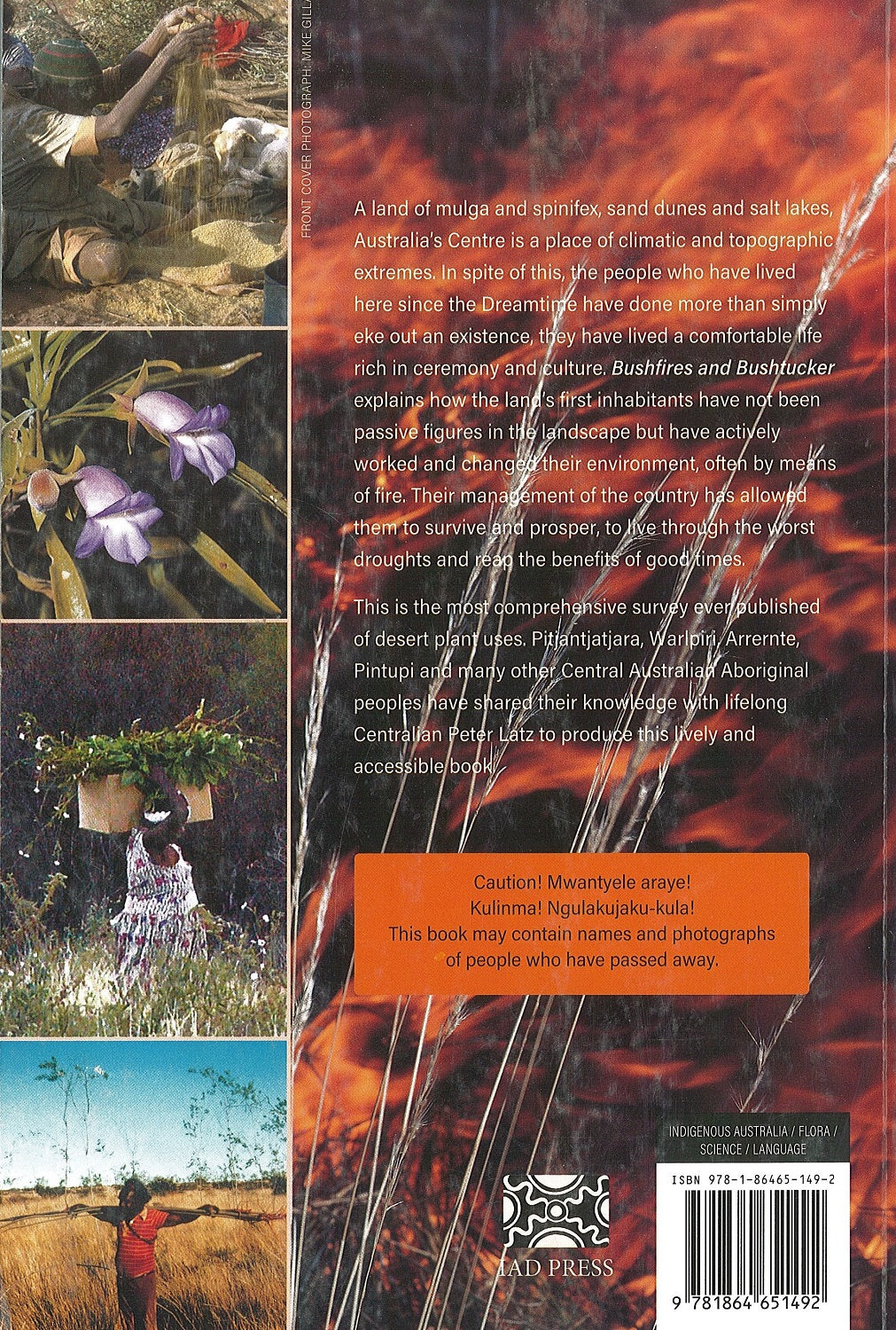 Bushfires and Bushtucker | IAD Press | Australian Aboriginal Publisher & Book Shop